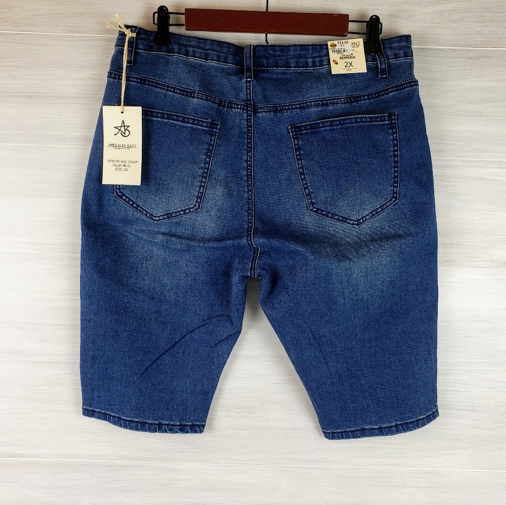American Bazi Bermuda Shorts NWT - Picture 5 of 12